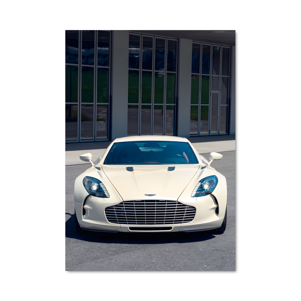 Poster Aston Martin en Ville